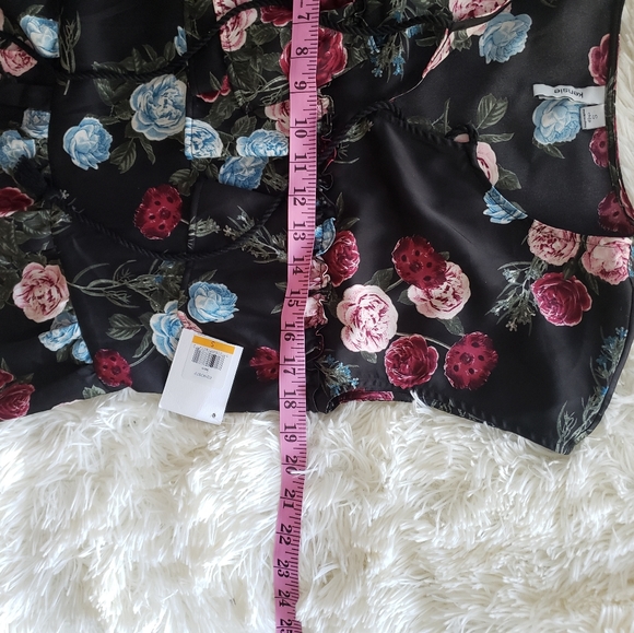 #118❤ Kensie rose bouquet sheath dress -size small - Picture 6 of 8